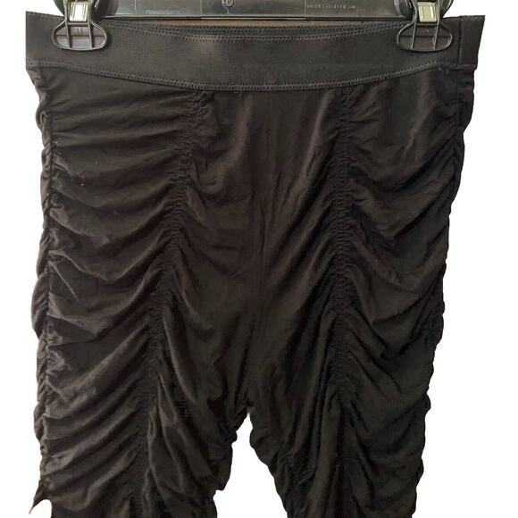 Ben Taverniti Unraveled Project Stacked Leggings EUC Size Medium Black - Picture 2 of 5